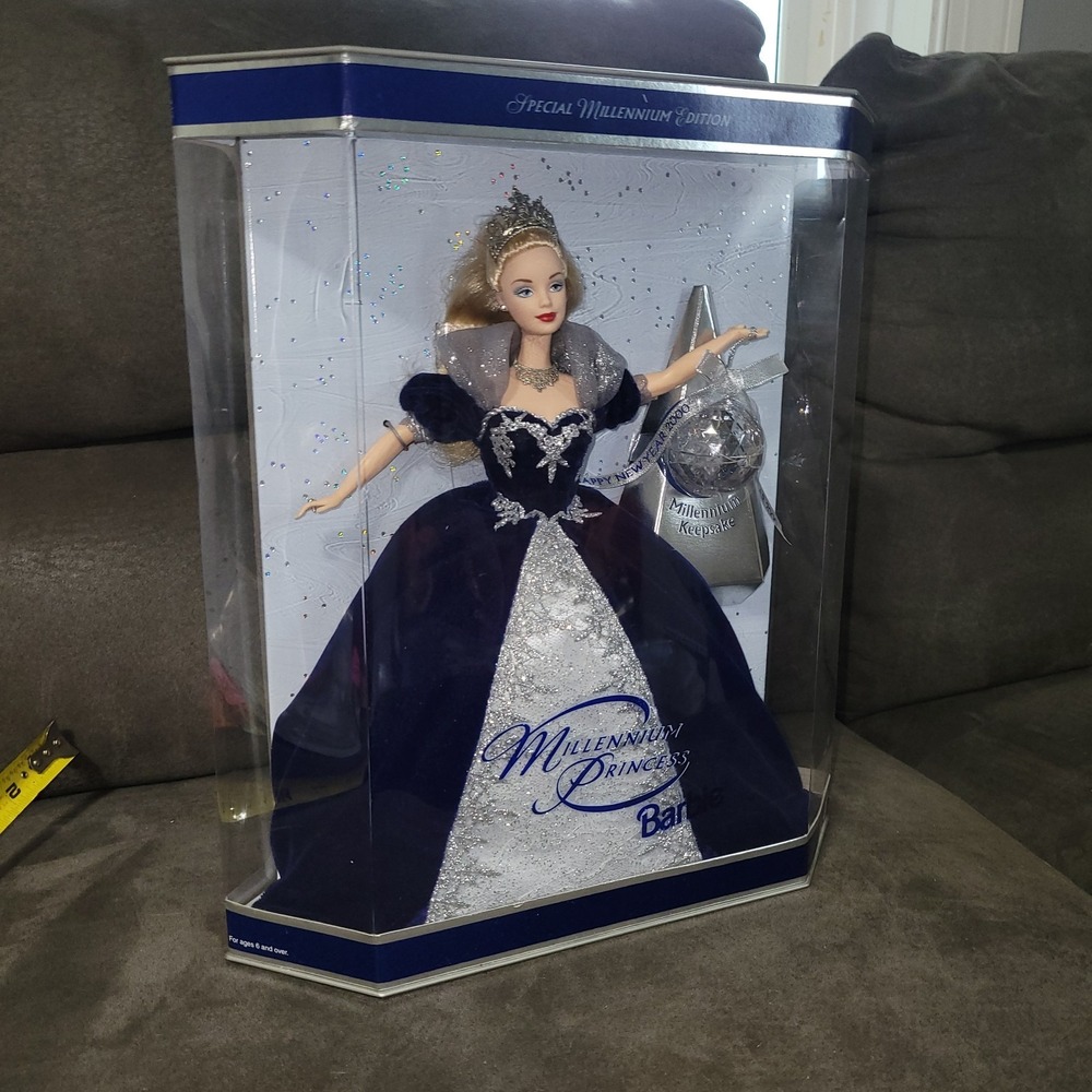 Barbie Millennium Princess Doll Special Edition w Keepsake Mattel 2000 24154 NEW